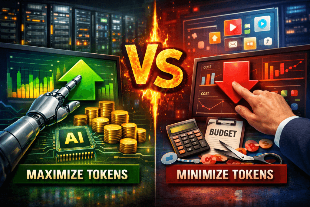 AI Token Costs: The Hidden Incentive Problem 1 AI token costs dashboard showing token usage, context growth, and cost control decisions