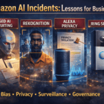 Amazon AI incidents and business lessons on bias privacy and governance