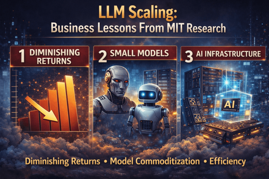 LLM scaling business lessons on diminishing returns and AI strategy