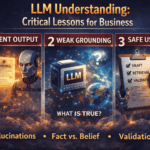 LLM understanding lessons for business and AI system design