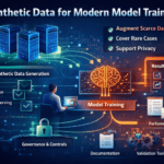 Synthetic data pipeline for model training and evaluation