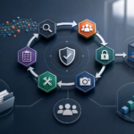 AI incident response workflow map showing detection, triage, containment, evidence capture, remediation, and governance updates.